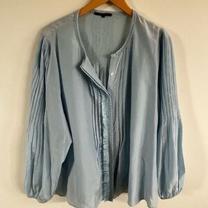 Kobi Halperin Light Blue Blouse